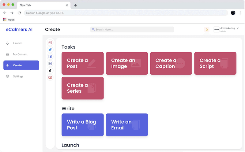 eCalmersAI - AI-powered Marketing Automation image 1 of 6